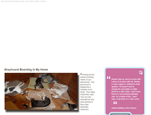 Tablet Screenshot of greyhoundplayground.com